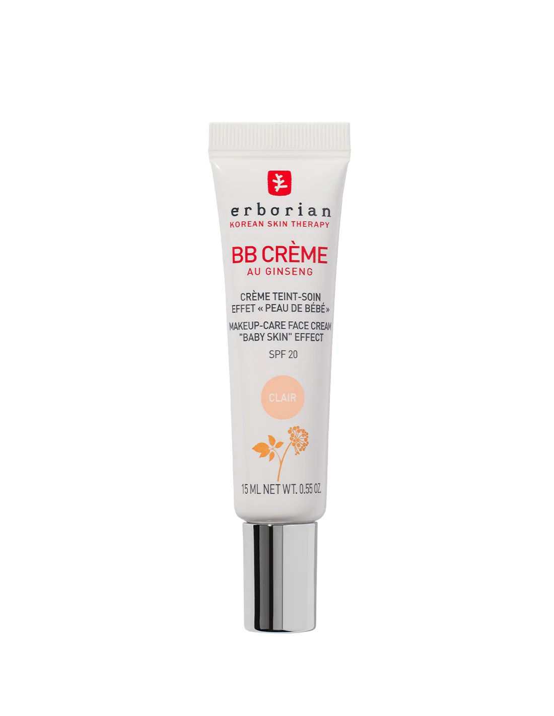 Erborian BB Cream FPS20 CLAIR Base de Maquillaje Hidratante 15 ml