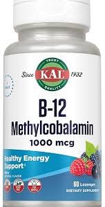 Metilcobalamina (vitamina B12) · KAL · 60 comprimidos