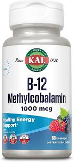 Metilcobalamina (vitamina B12) · KAL · 60 comprimidos