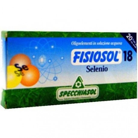 Fisiosol 18 Selenio 20 virales/2 ml. Specchiasol