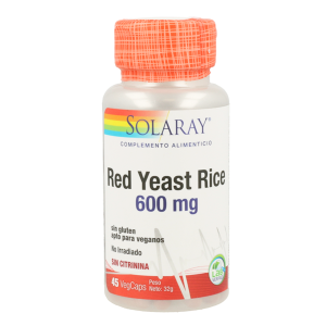 Red Yeast Rice · Solaray · 45 vegcaps